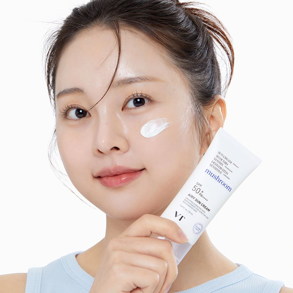 VT COSMETICS Airy Sun Cream Pilz LSF50+
