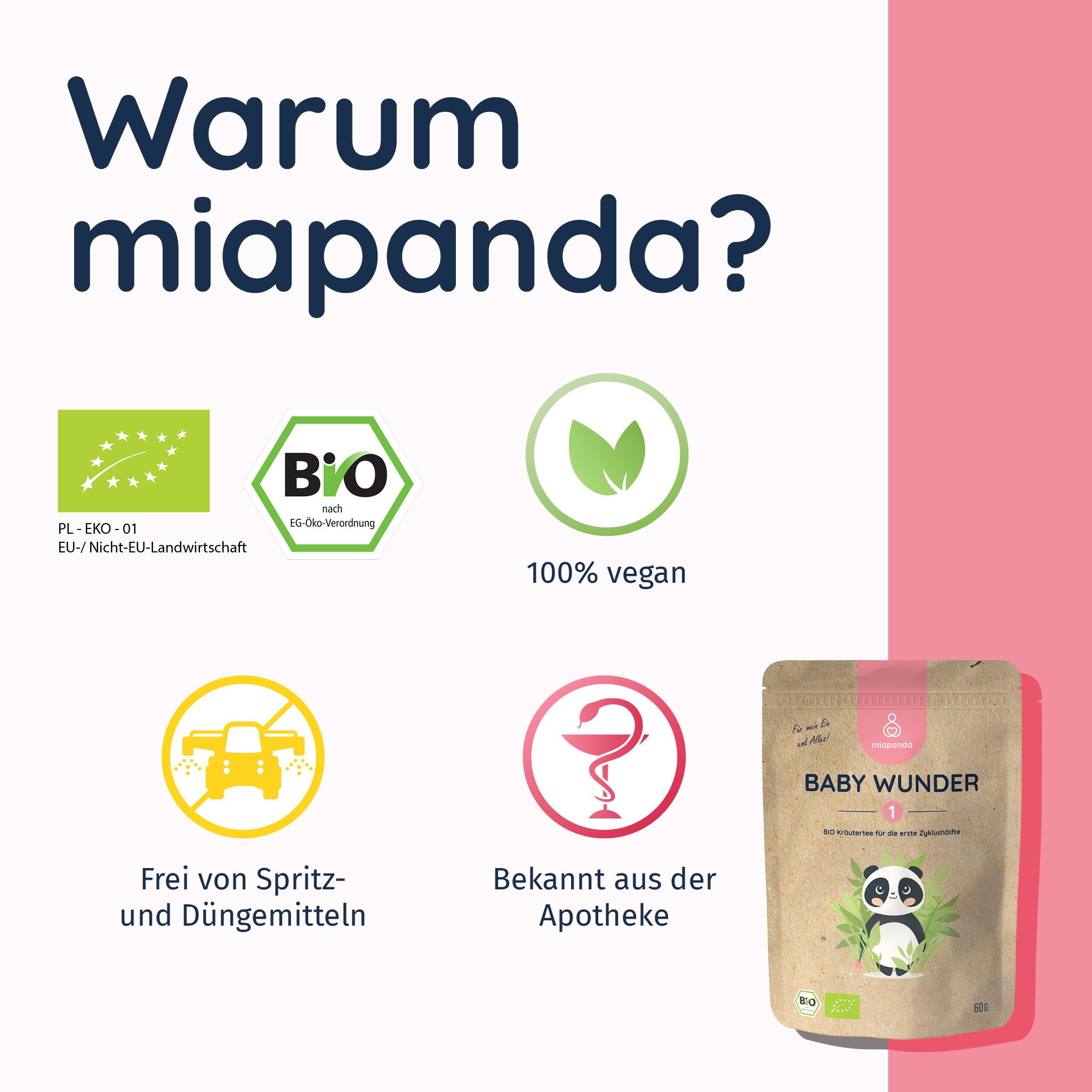 miapanda Baby Wunder 1 | BIO  Zyklustee 1