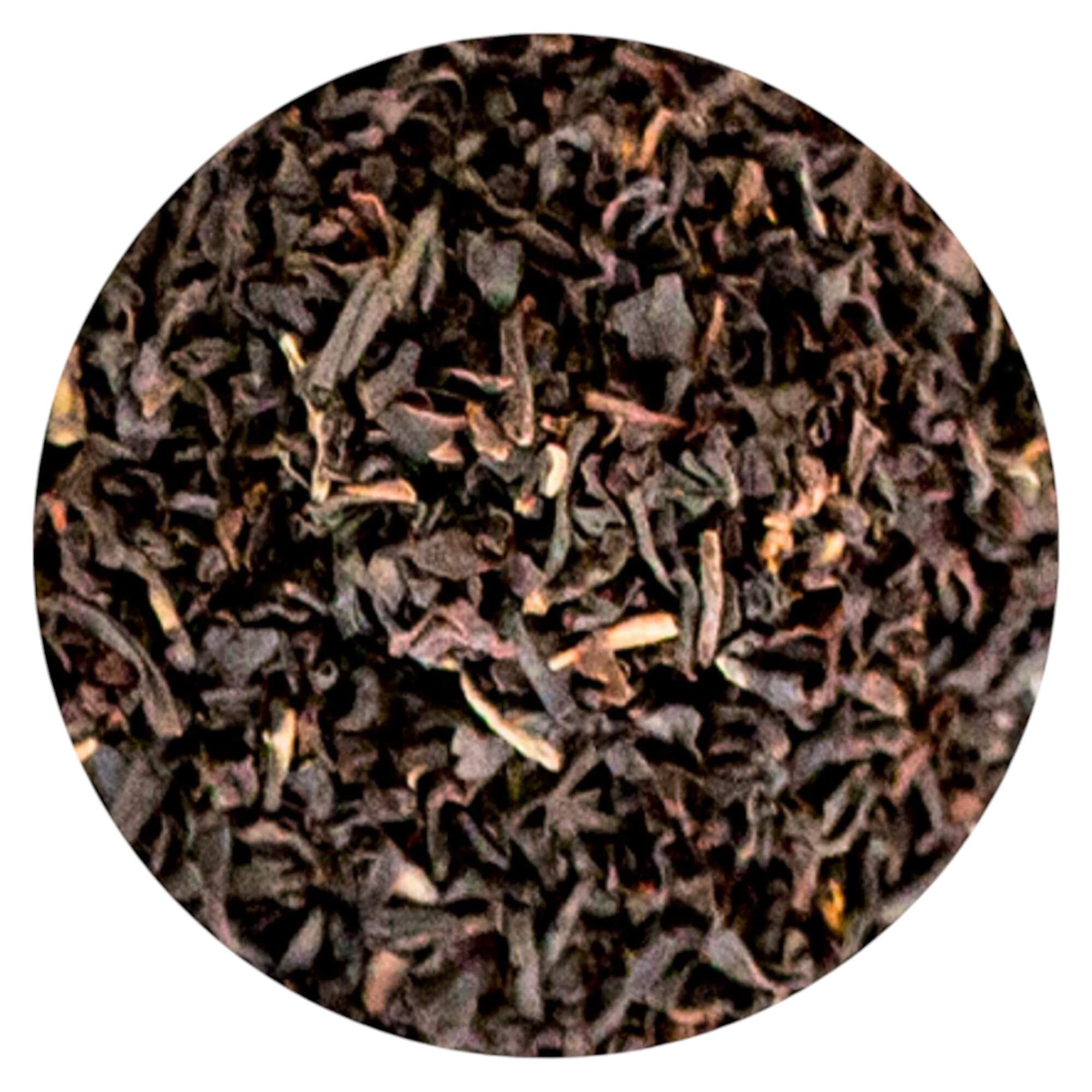 AFRO TEA Classic Black Schwarzer Tee - Premium Schwarztee
