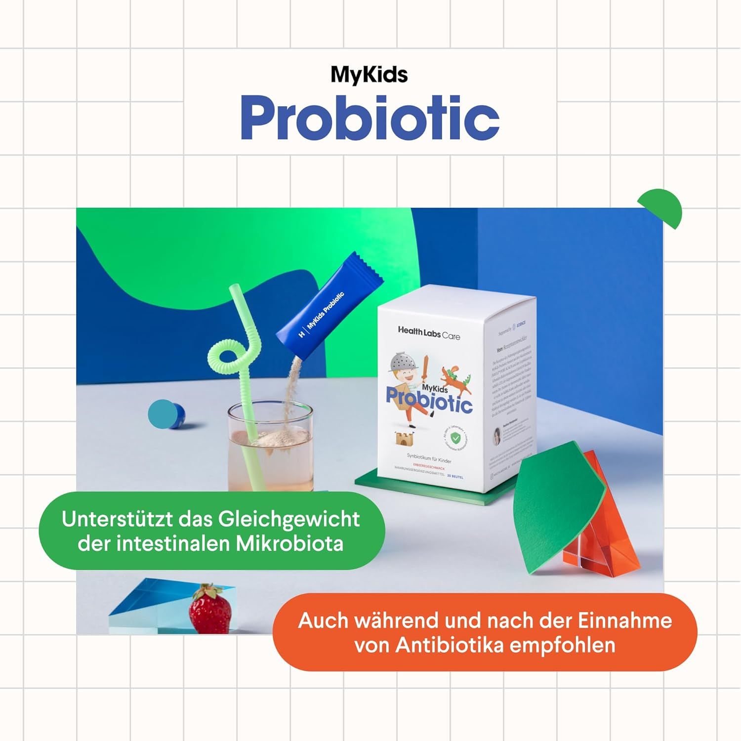 Health Labs Care MyKids Probiotic, Probiotikum für Kinder Beutel