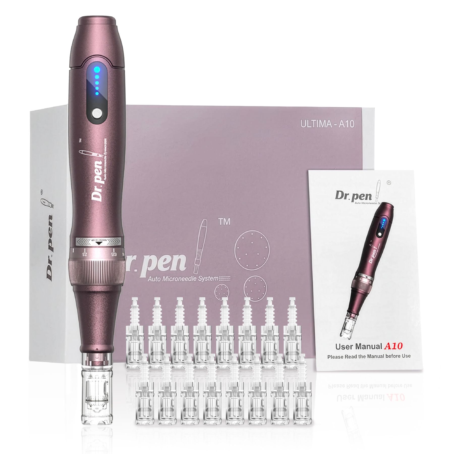 P-Beauty Dermaroller Dr. Pen Ultima A10 Microneedling Dermapen Anti-Falten Gerät