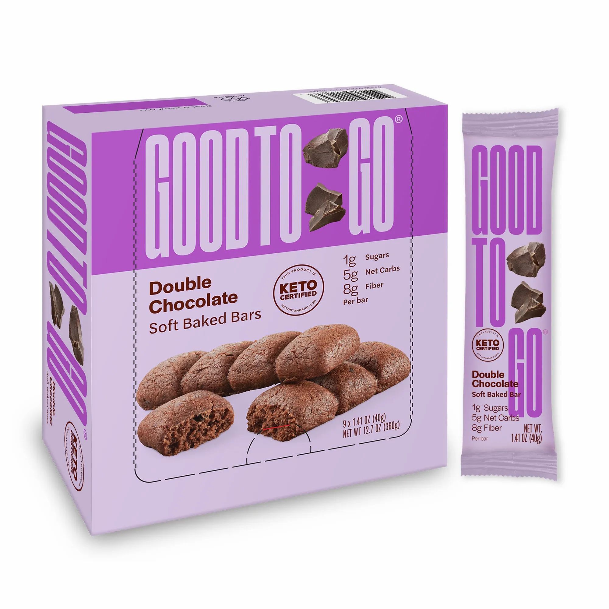 GoodtoGo KETO Riegel - Double Chocolate
