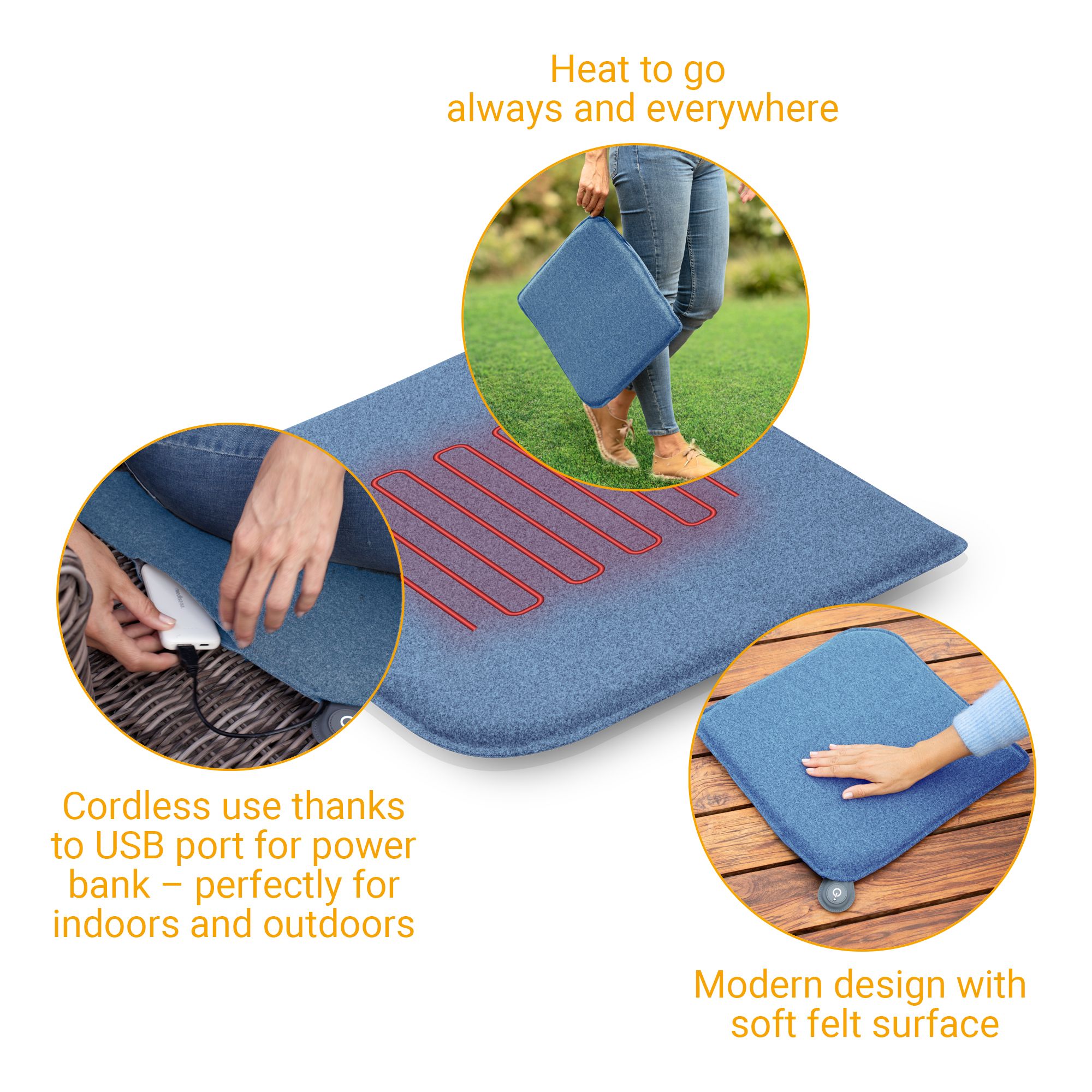 medisana OL 650 Outdoor-Heizkissen