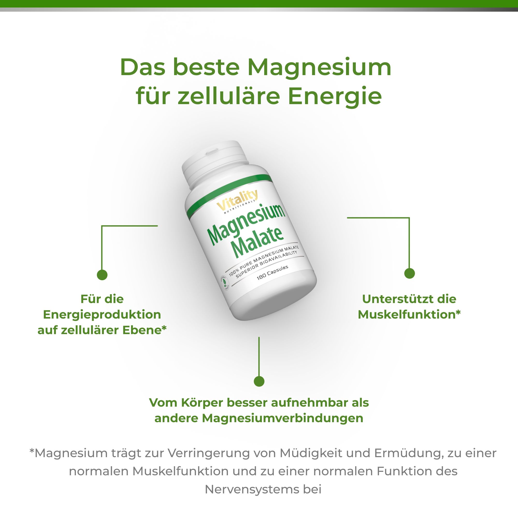 Vitality Nutritionals Magnesium Malat