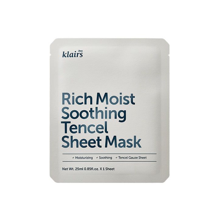 Dear Klairs Rich Moist Soothing Face mask