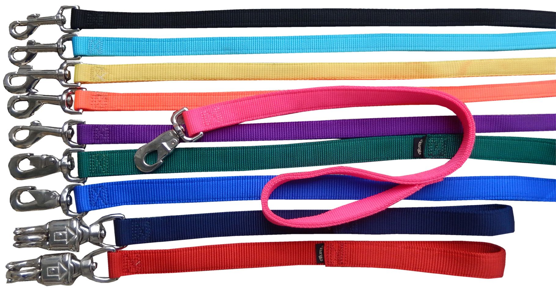 Weaver Hundehalsband Hunt & Sport Plus Premium Geschirrleder, 2,5 cm breit