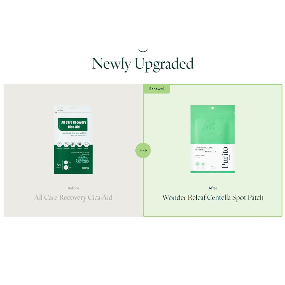 PURITO Wonder Releaf Centella Spot Patches