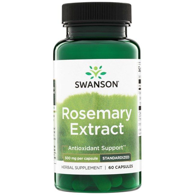 Swanson Rosmarinextrakt 500 mg