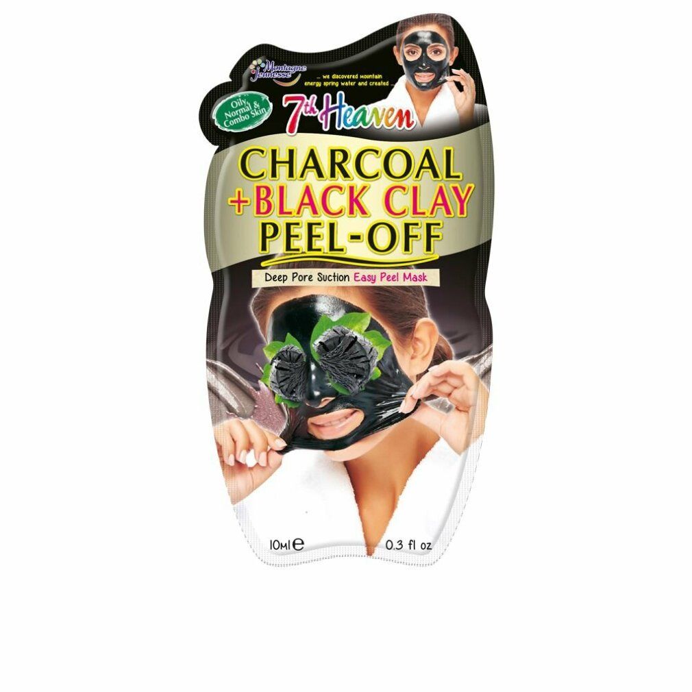 Montagne Jeunesse Charcoal + Black Clay Peel-Off Mask