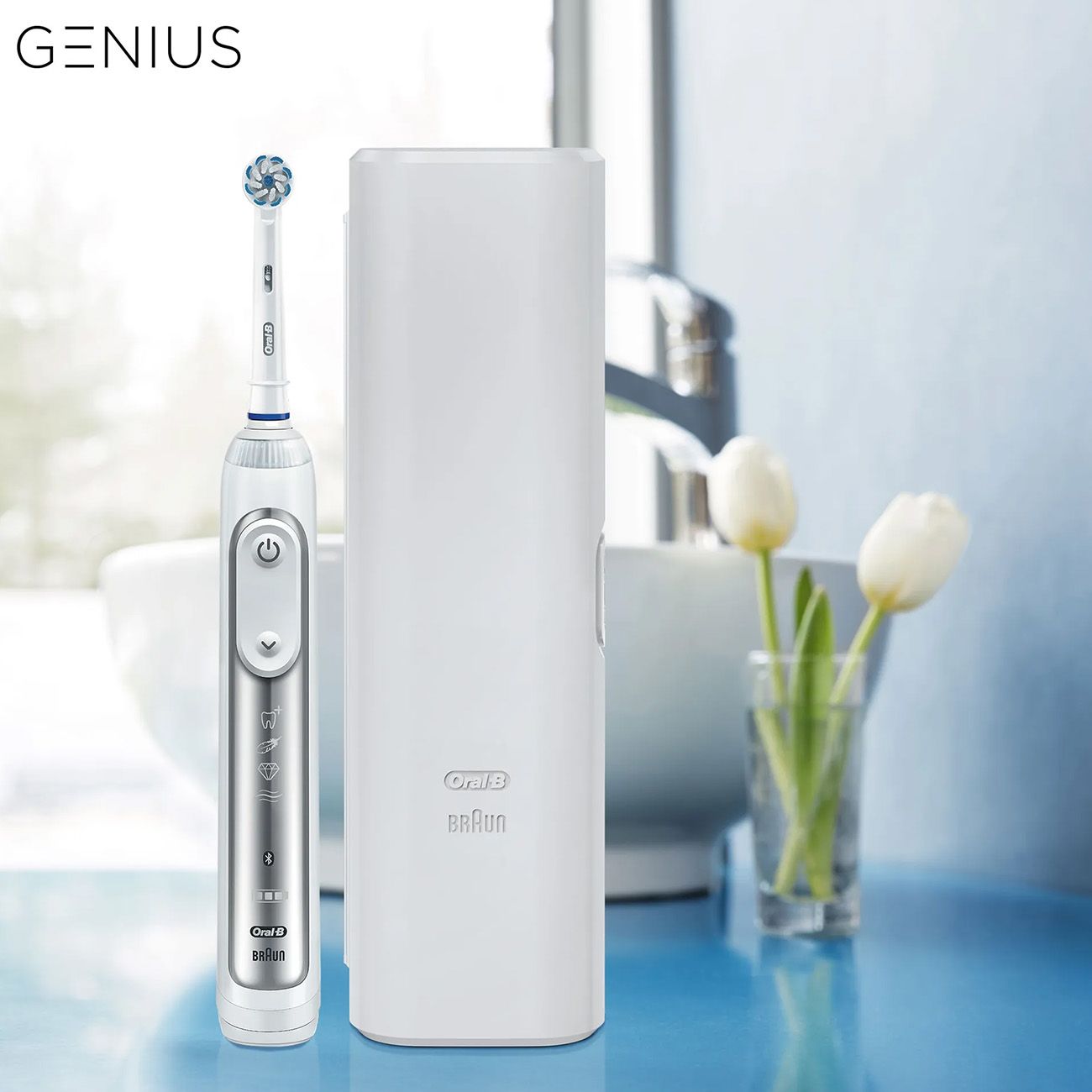 Oral-B Genius 8000N Elektrische Zahnbürste