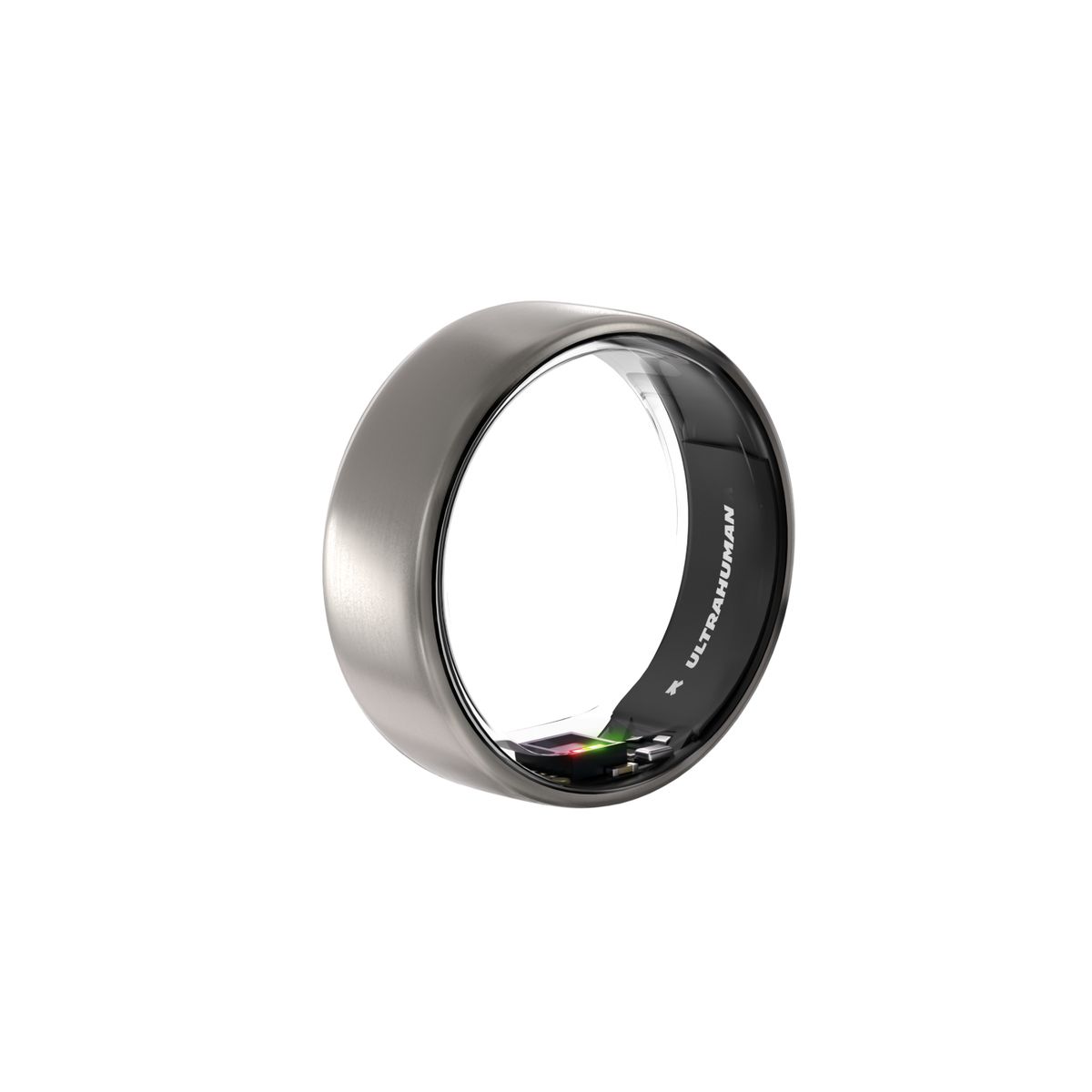 Ultrahuman AIR Smart Ring, Raw Titanium- Größe 5