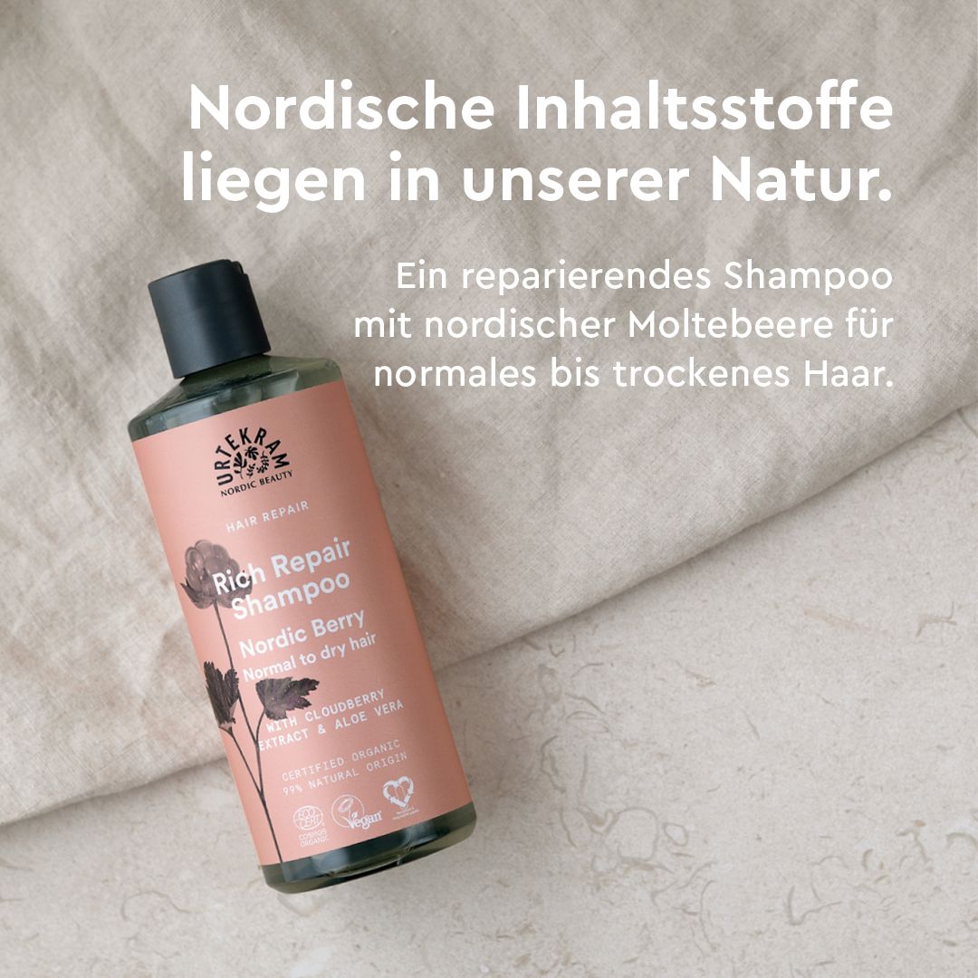 Urtekram Nordic Berry Haar Shampoo für geschädigtes Haar