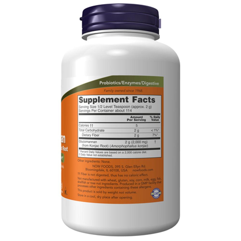 Rückseite der weißen Flasche. Etikett mit Nährwertangaben und Inhaltsstoffen. Text: "Supplement Facts".