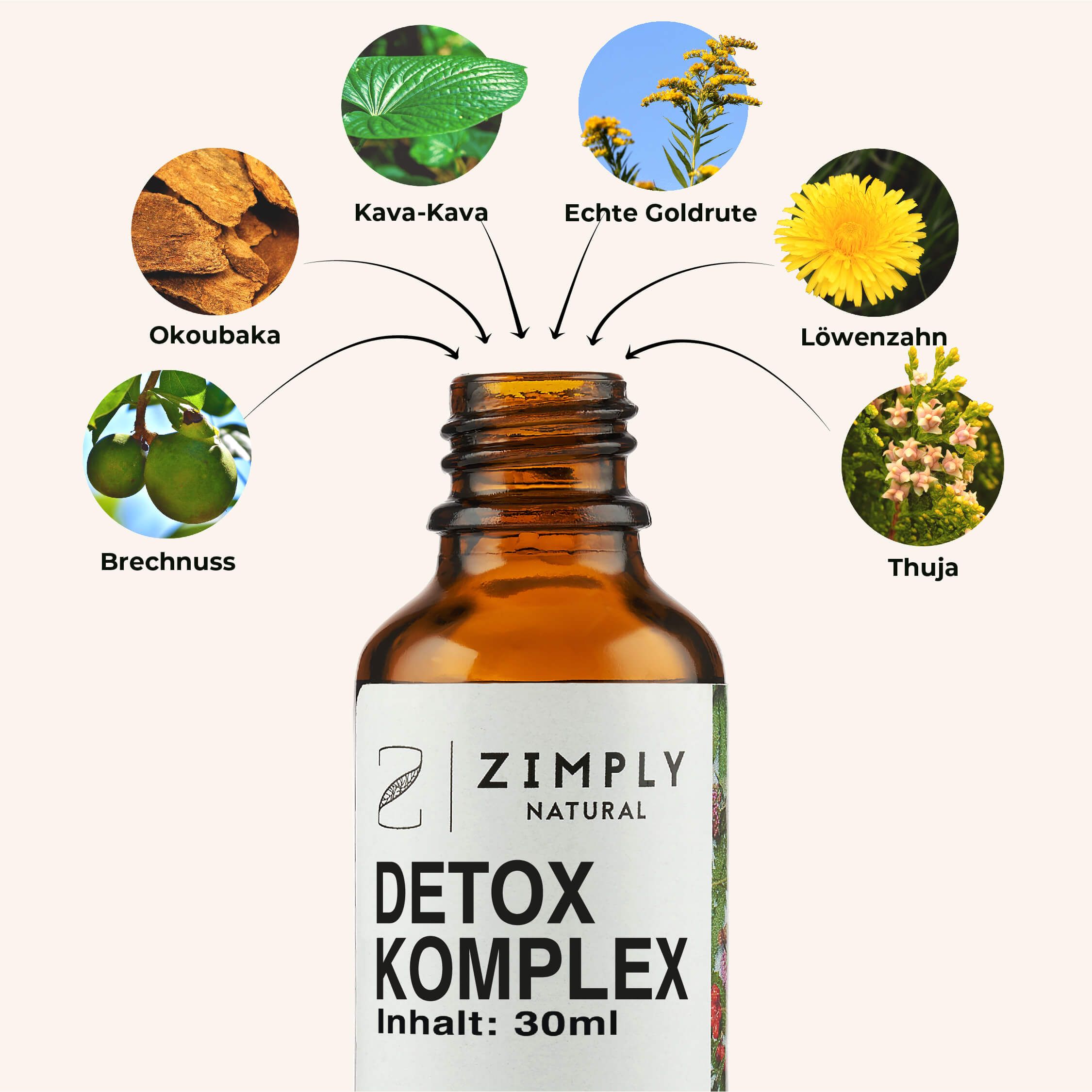 ZIMPLY NATURAL Detox Komplex Spray