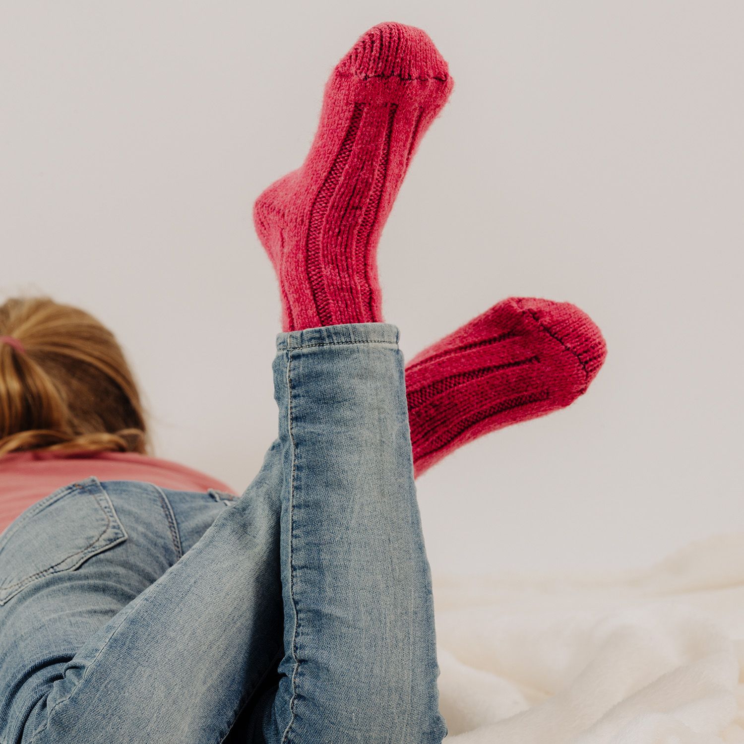Occulto Kinder Wollsocken