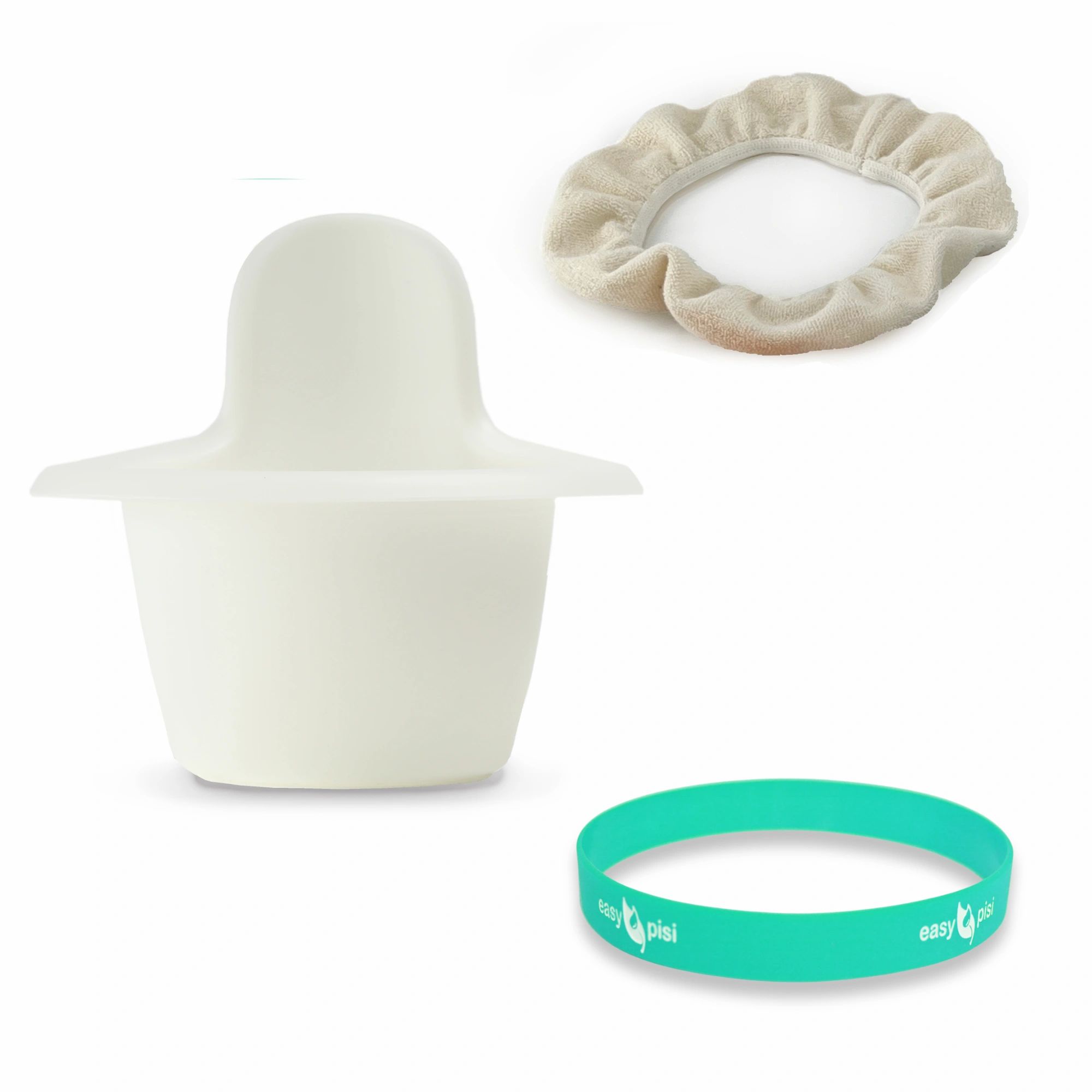 Easypisi Set | Töpfchen + Gummi + Überzug