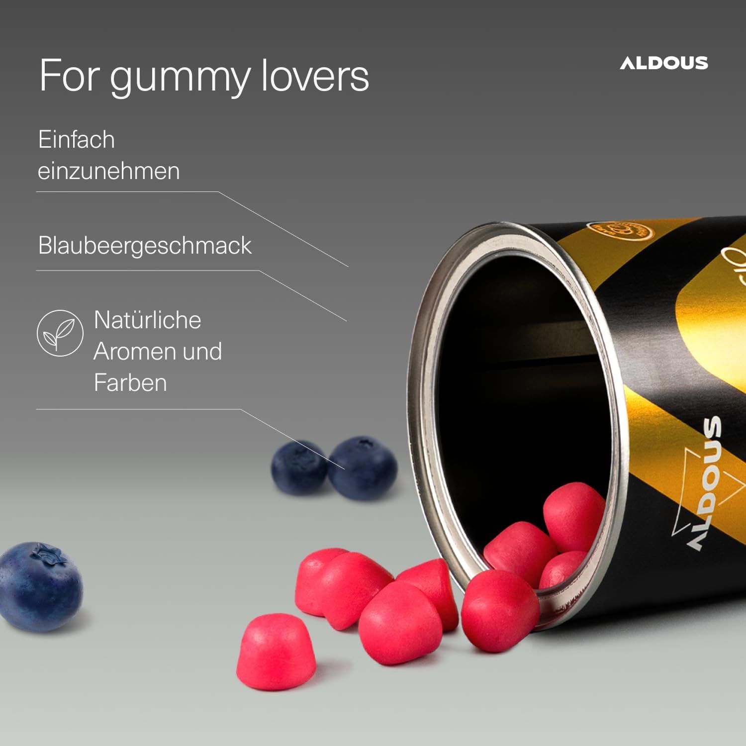 Aldous Magnesiumcitrat-Gummis