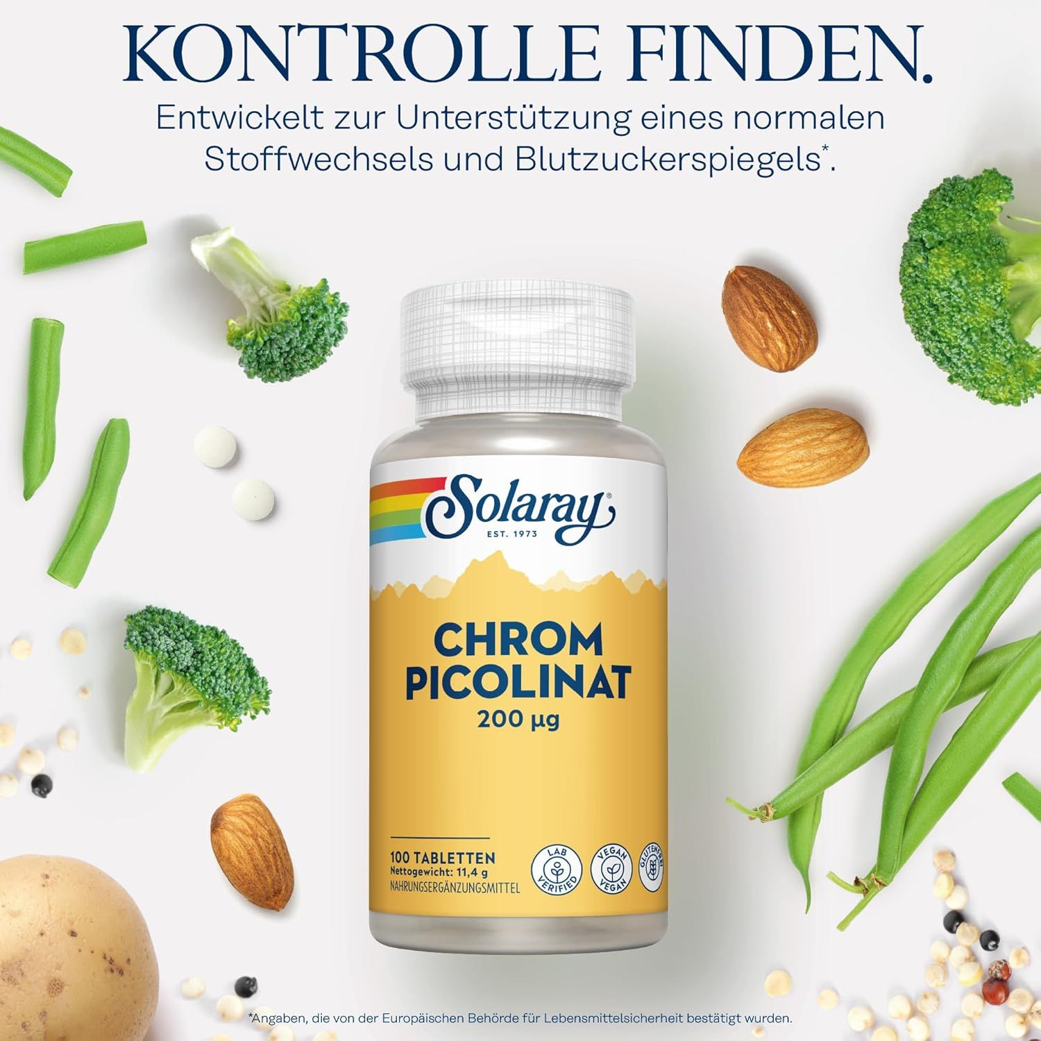 Solaray Chrom Picolinat Tabletten