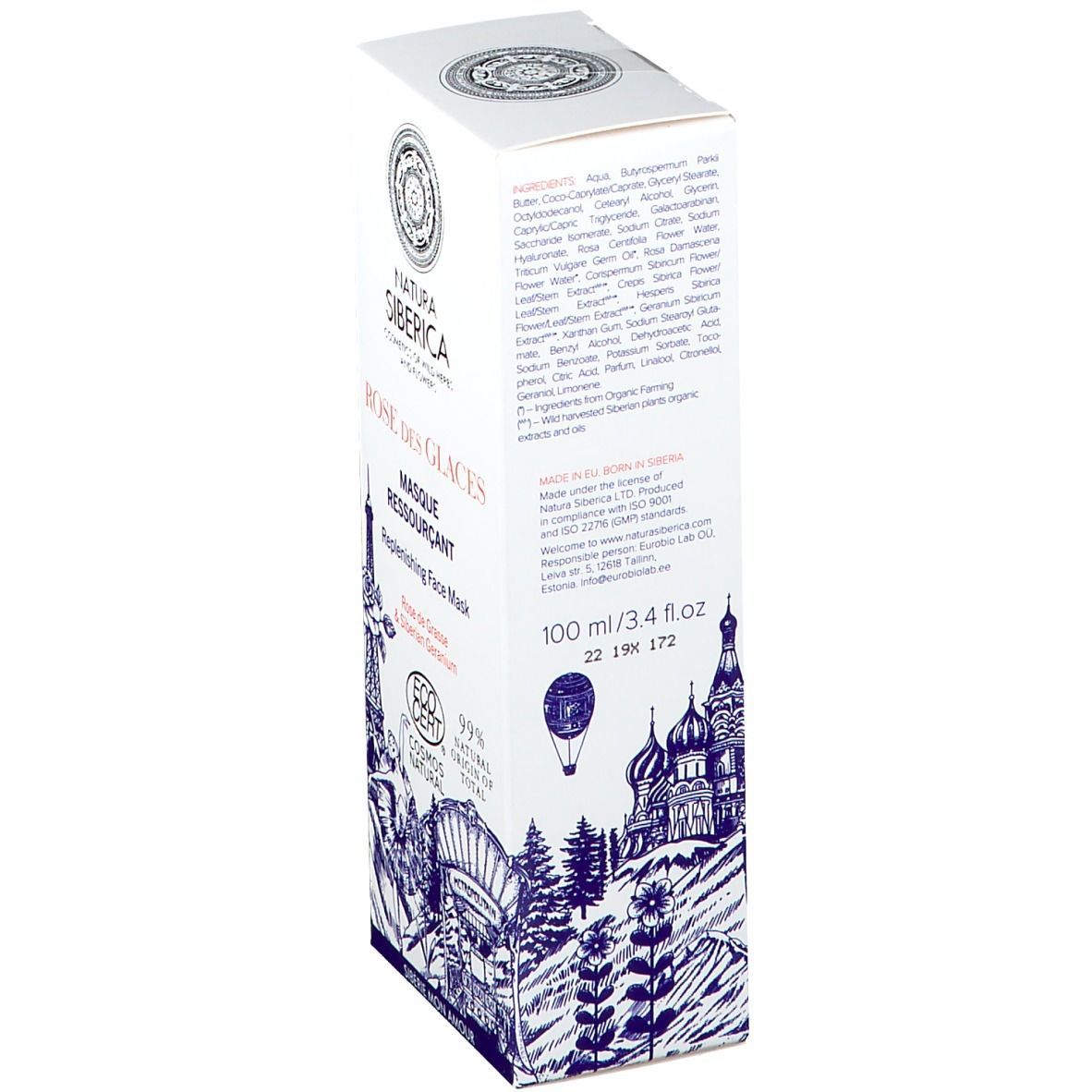 Natura Siberica Roses des Glaces Maske