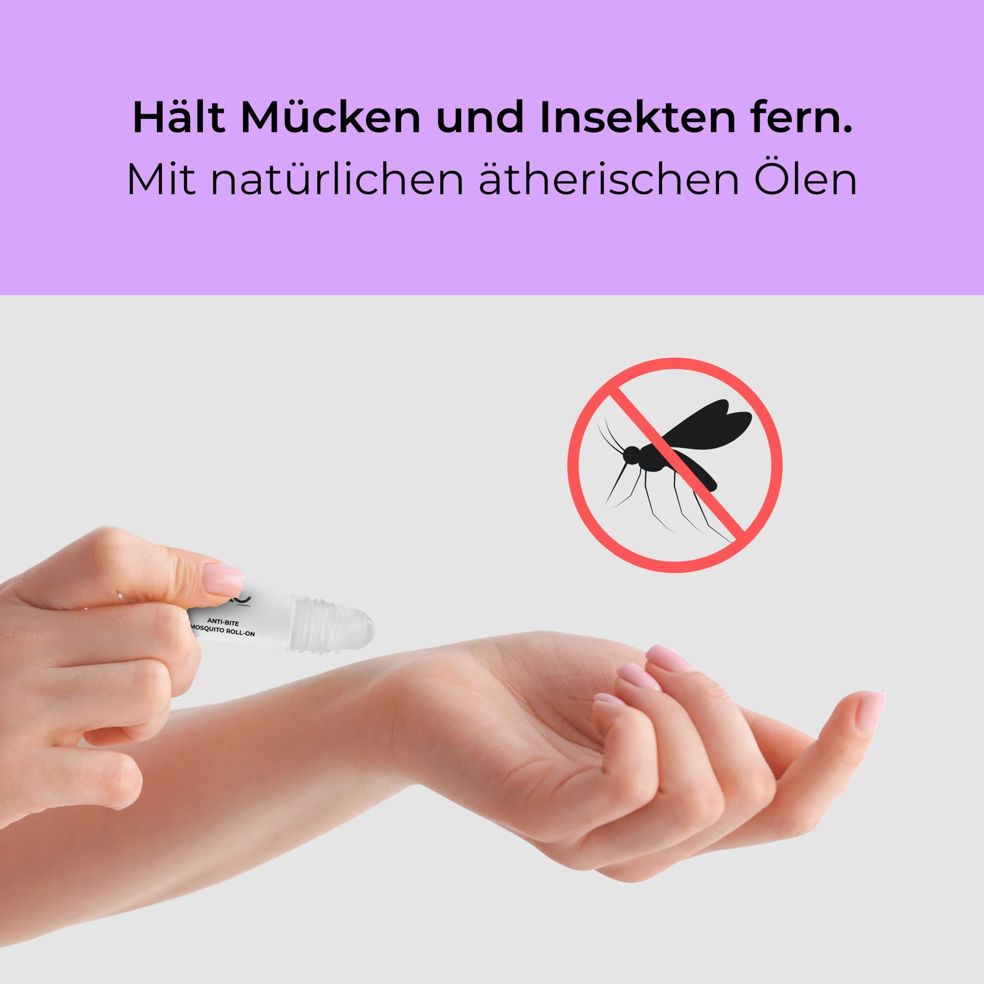 RAU Cosmetics Anti Bite Mosquito Roll On