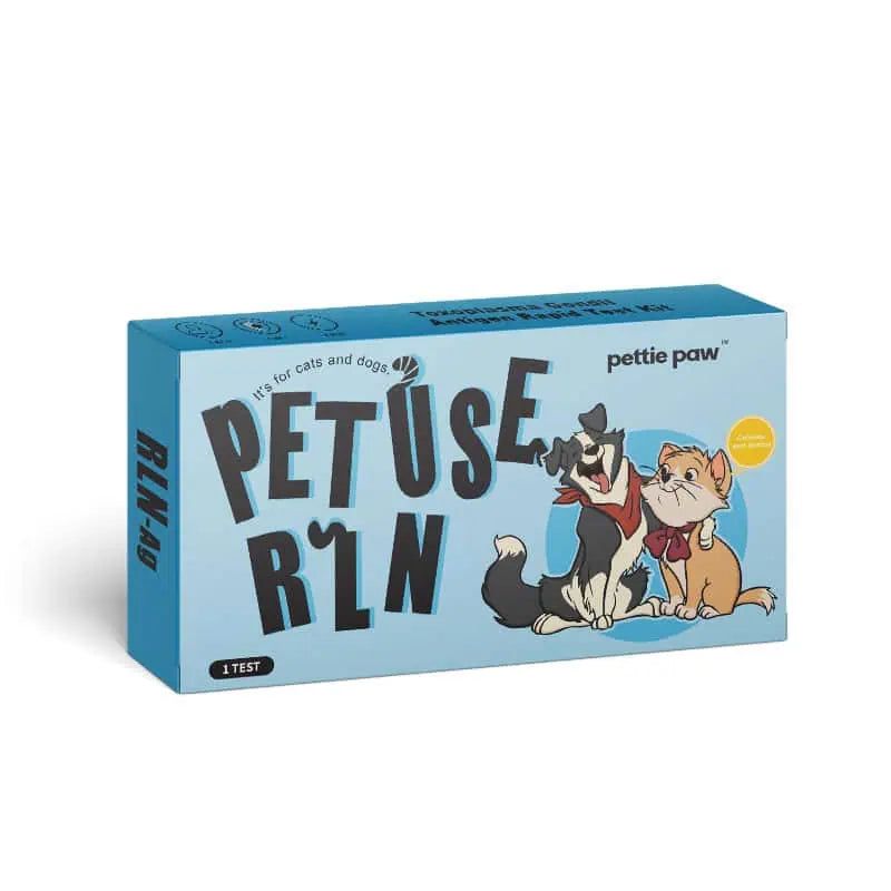 Verpackung eines Trächtigkeits-Relaxin-Antigen-Schnelltests für Hunde und Katzen von PETUSE RLN.