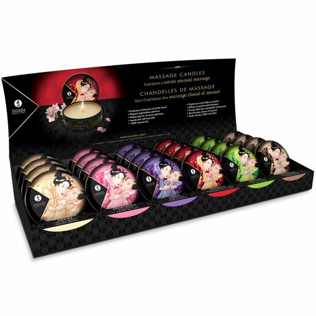 Shunga Erotic Art - Display - 24 Mini-Massagekerzen