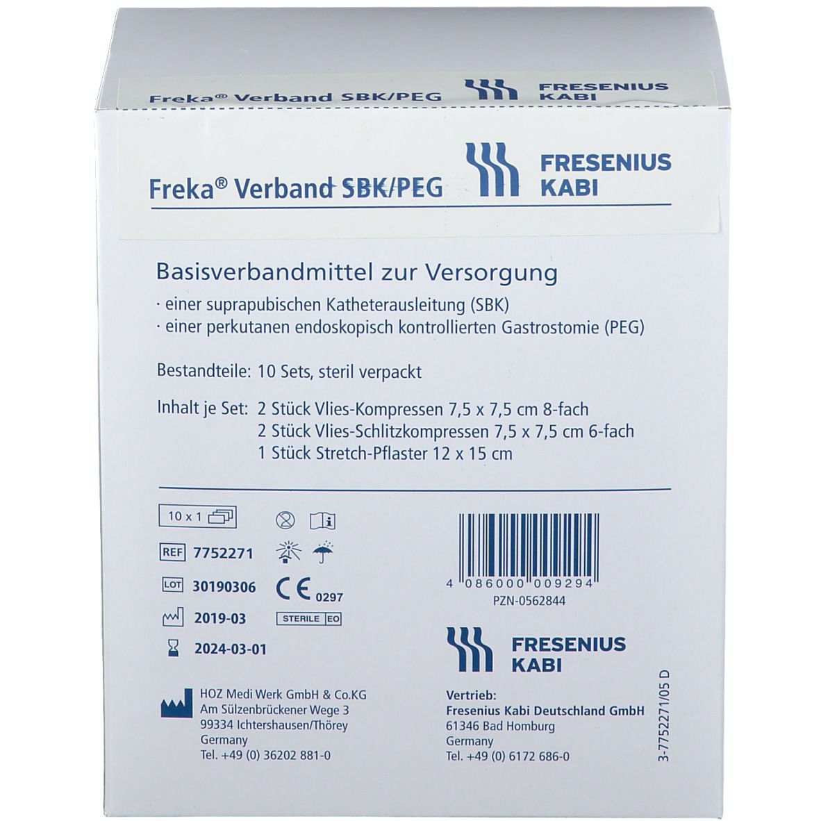 Freka® Verbände SBK/PEG