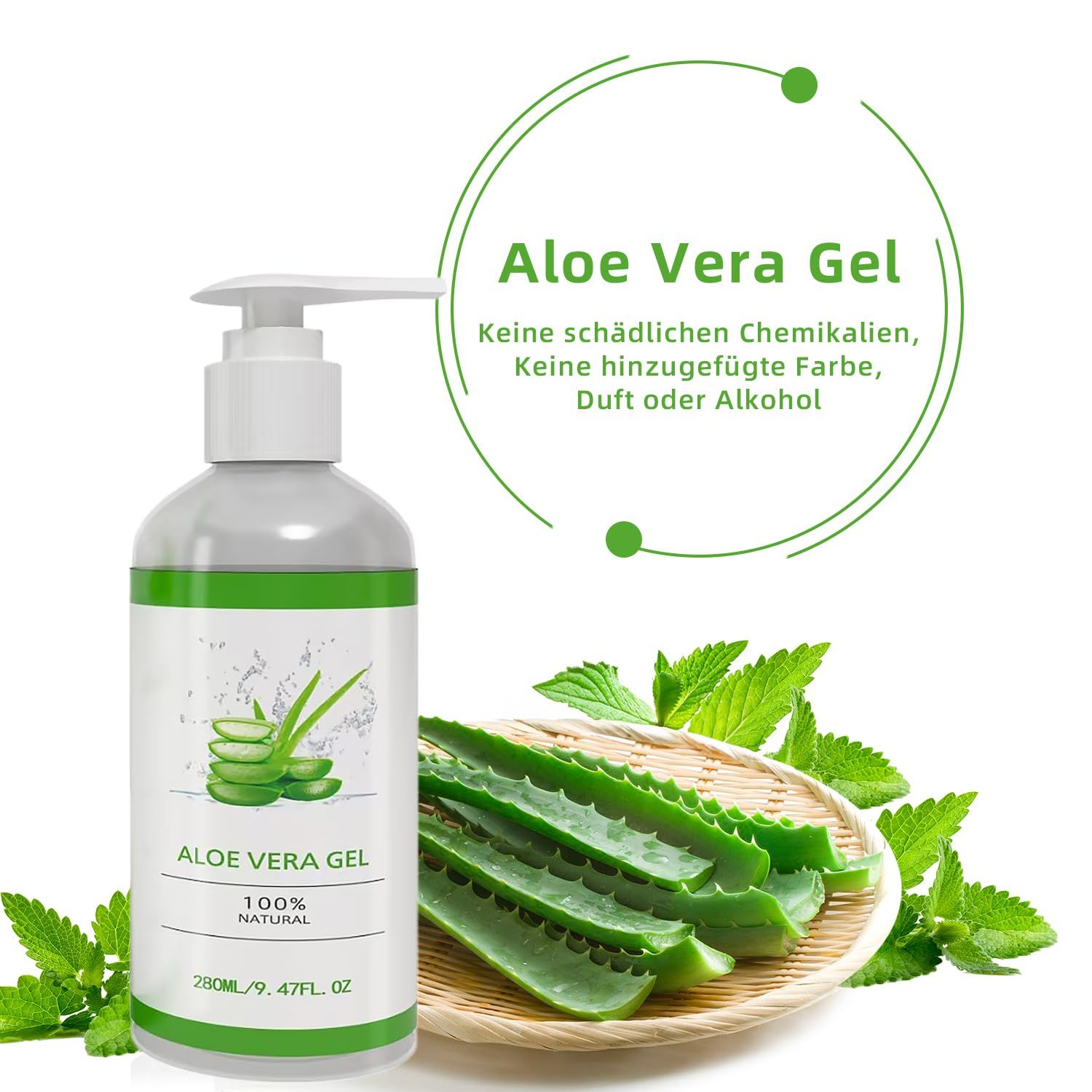 Zynxel Aloe Vera Gel 100% Rein