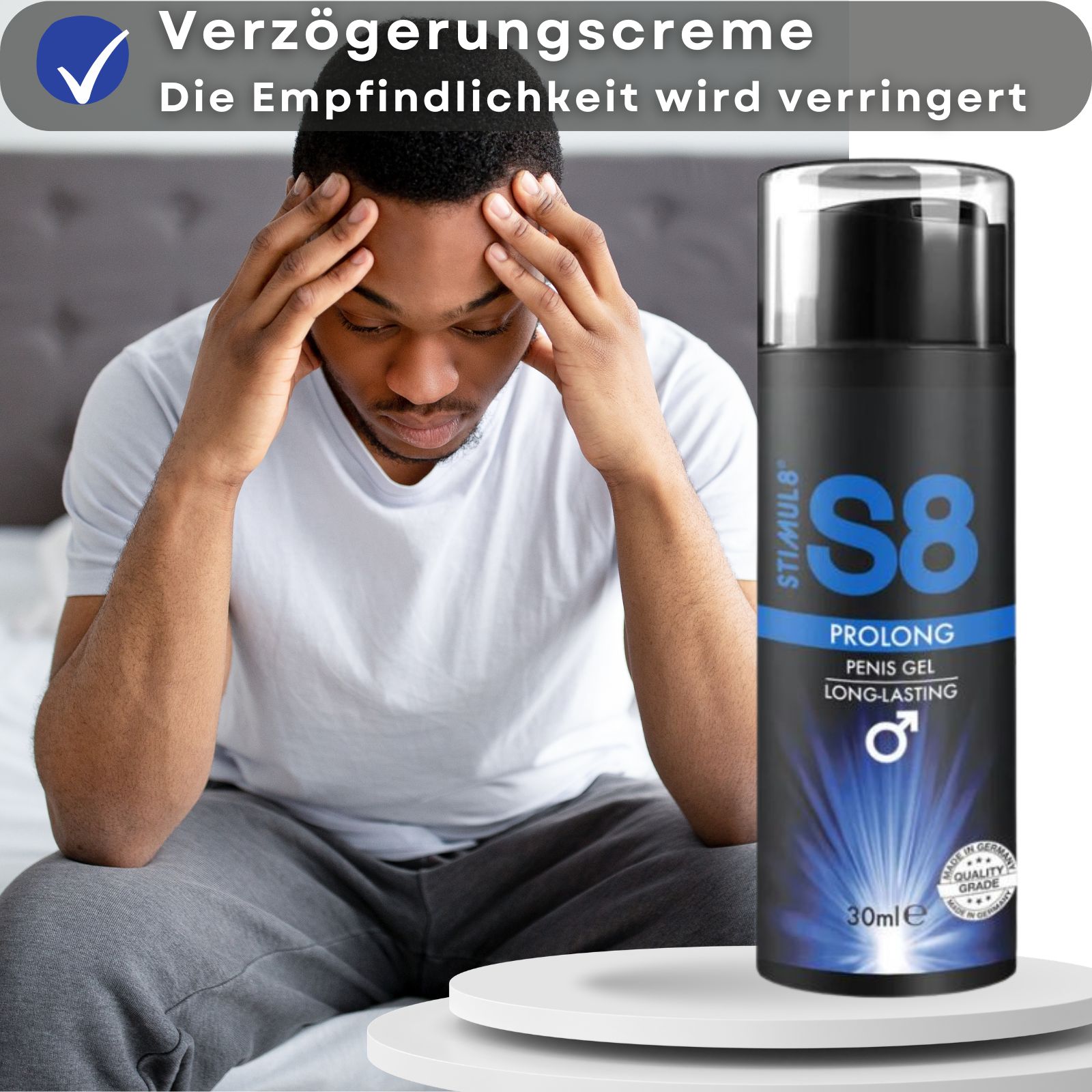 Verzögerungs - und Erektionsgel - S8 Prolong