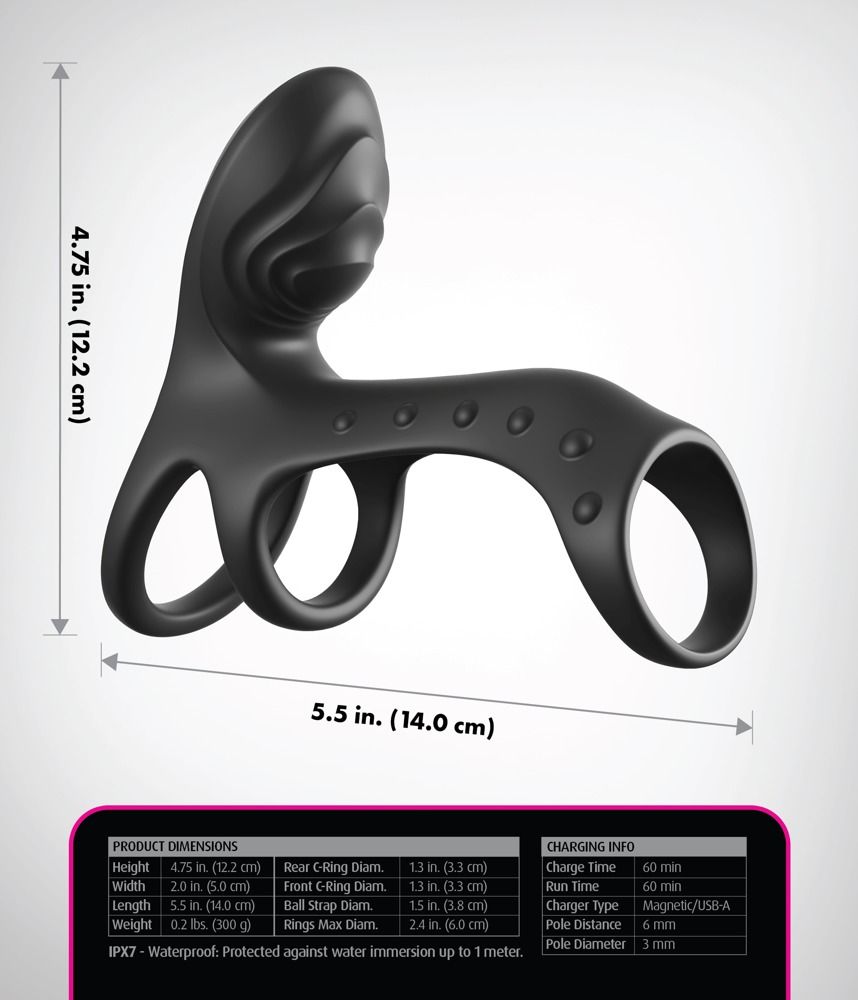 Fantasy C-Ringz - Penismanchette mit Penisringen