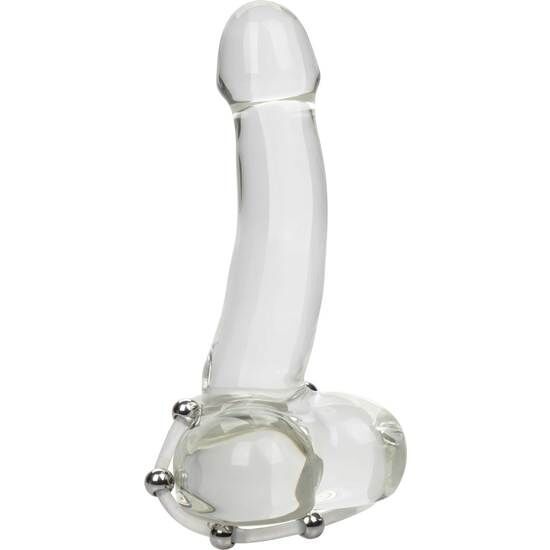 Calex steel beaded silicone ring xl