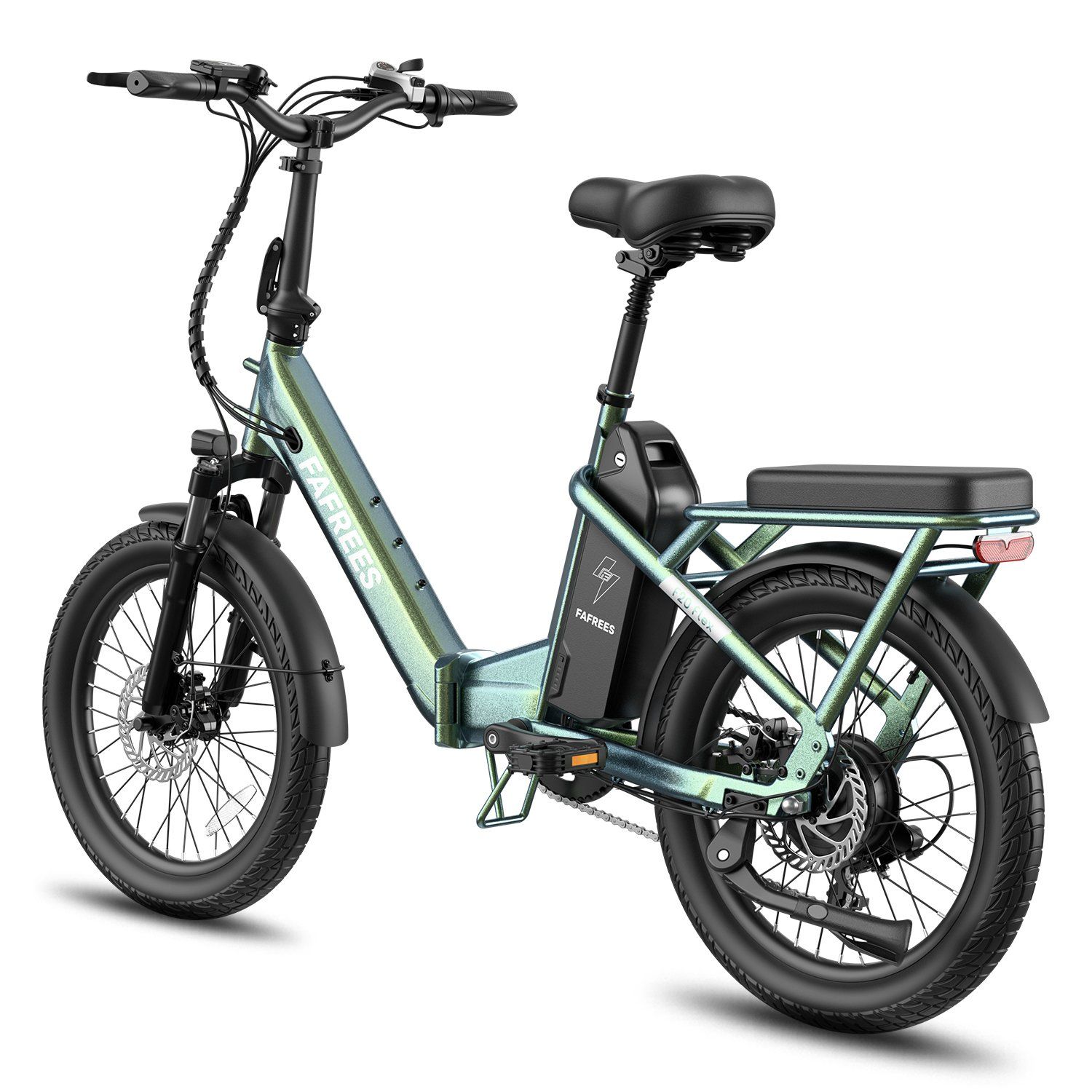 FAFREES F20 Flex E-Bike für Pendler mit 36V 20Ah Akku / 100 km Reichweite