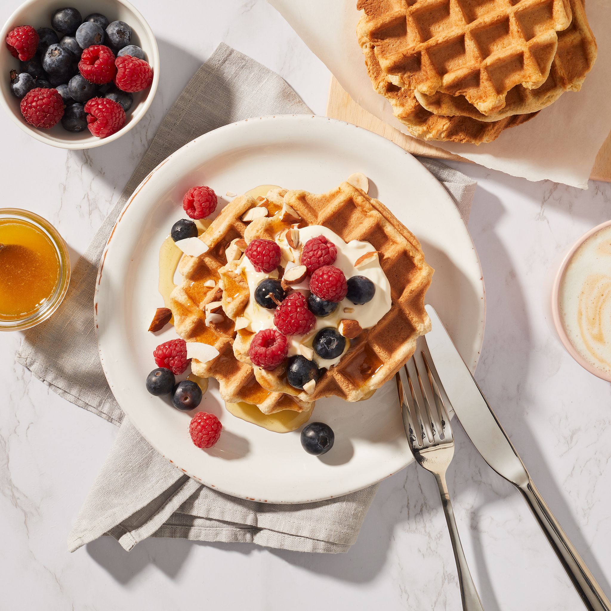 KETOFAKTUR® Backmischung Waffeln