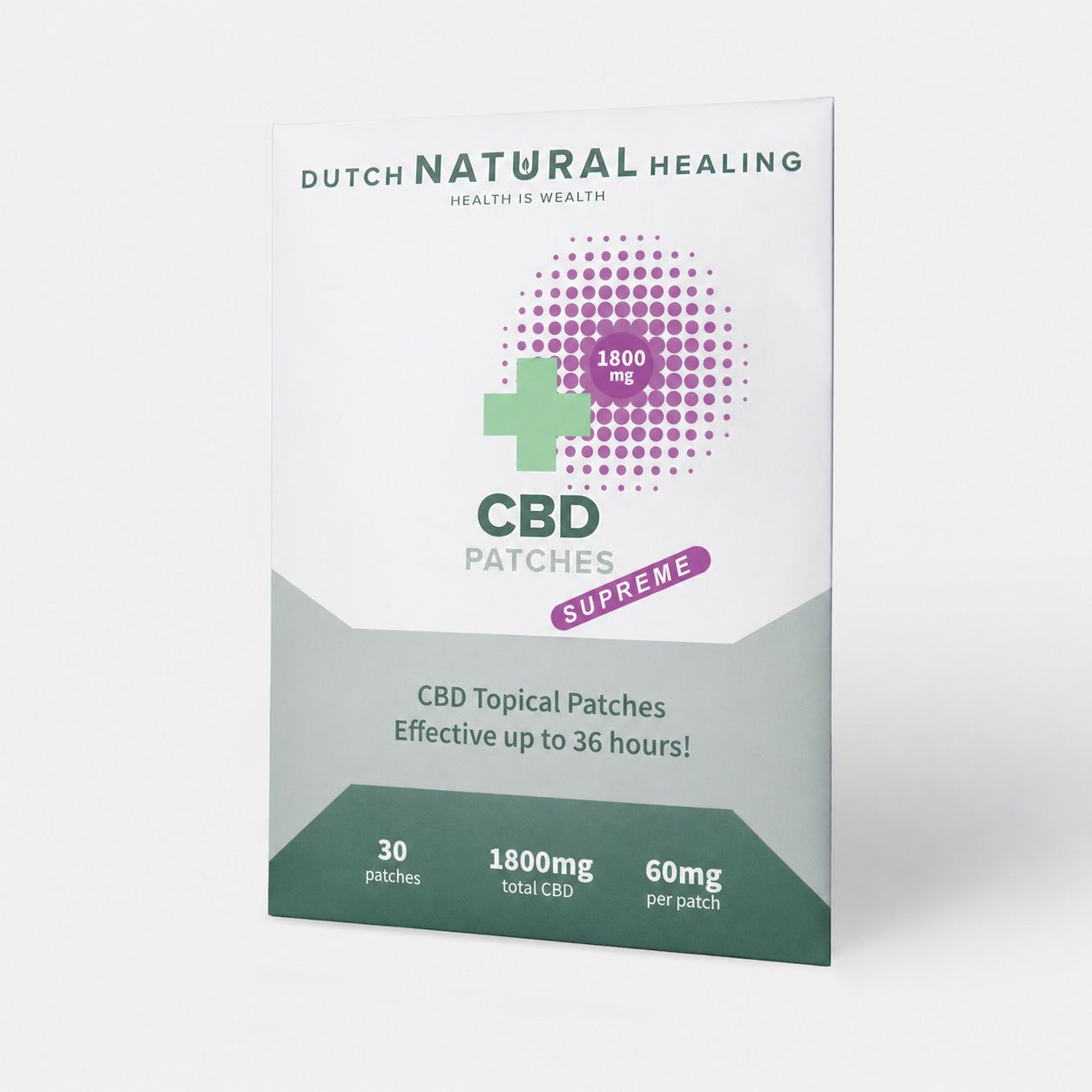 Dutch Natural Healing® Topische CBD-Pflaster - Supreme Stark