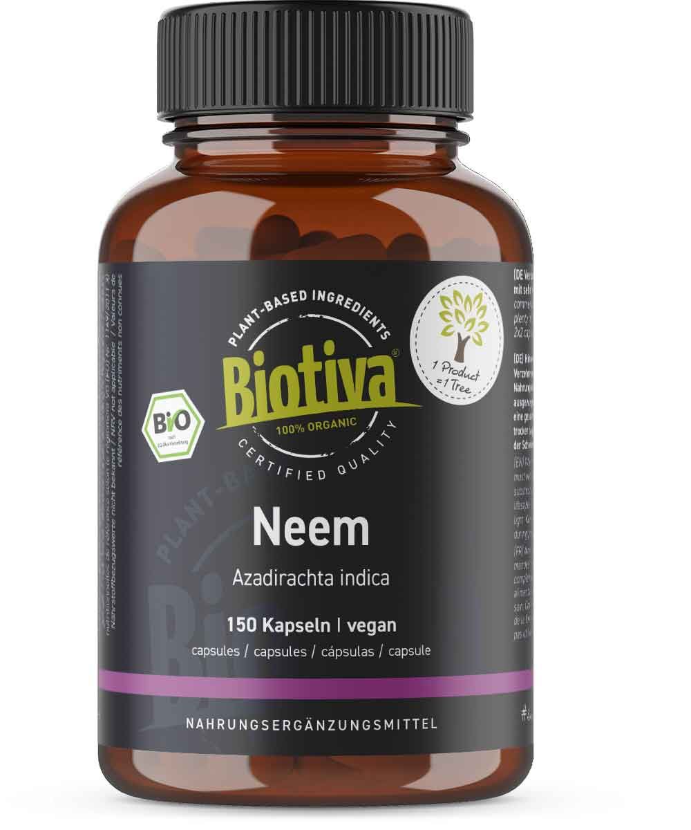 Biotiva Neem Kapseln Bio