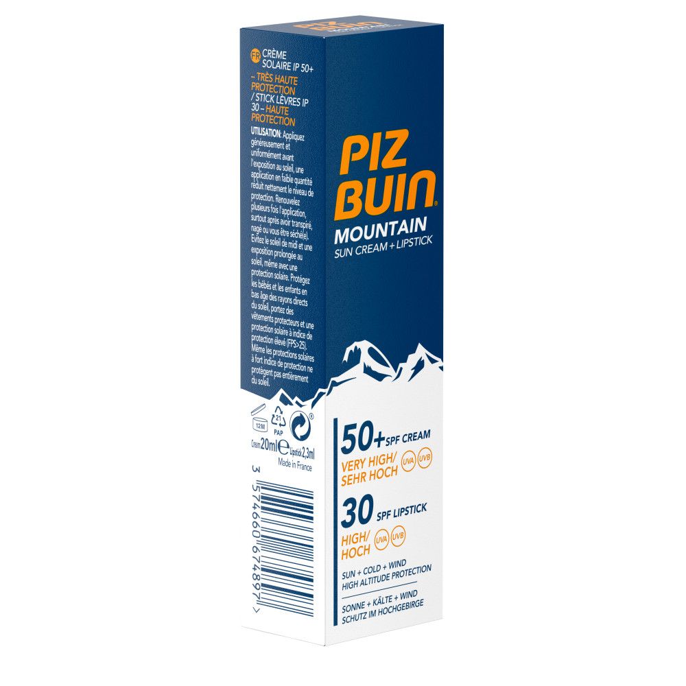 Piz Buin - Sun Cream "Mountain" LSF 50+  6er-Pack