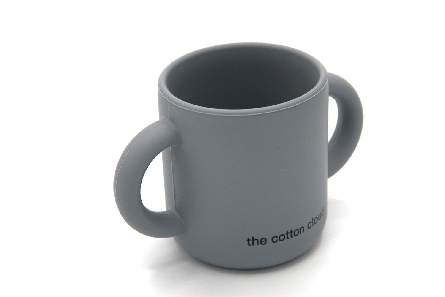 the cotton cloud Becher aus Silikon Grey