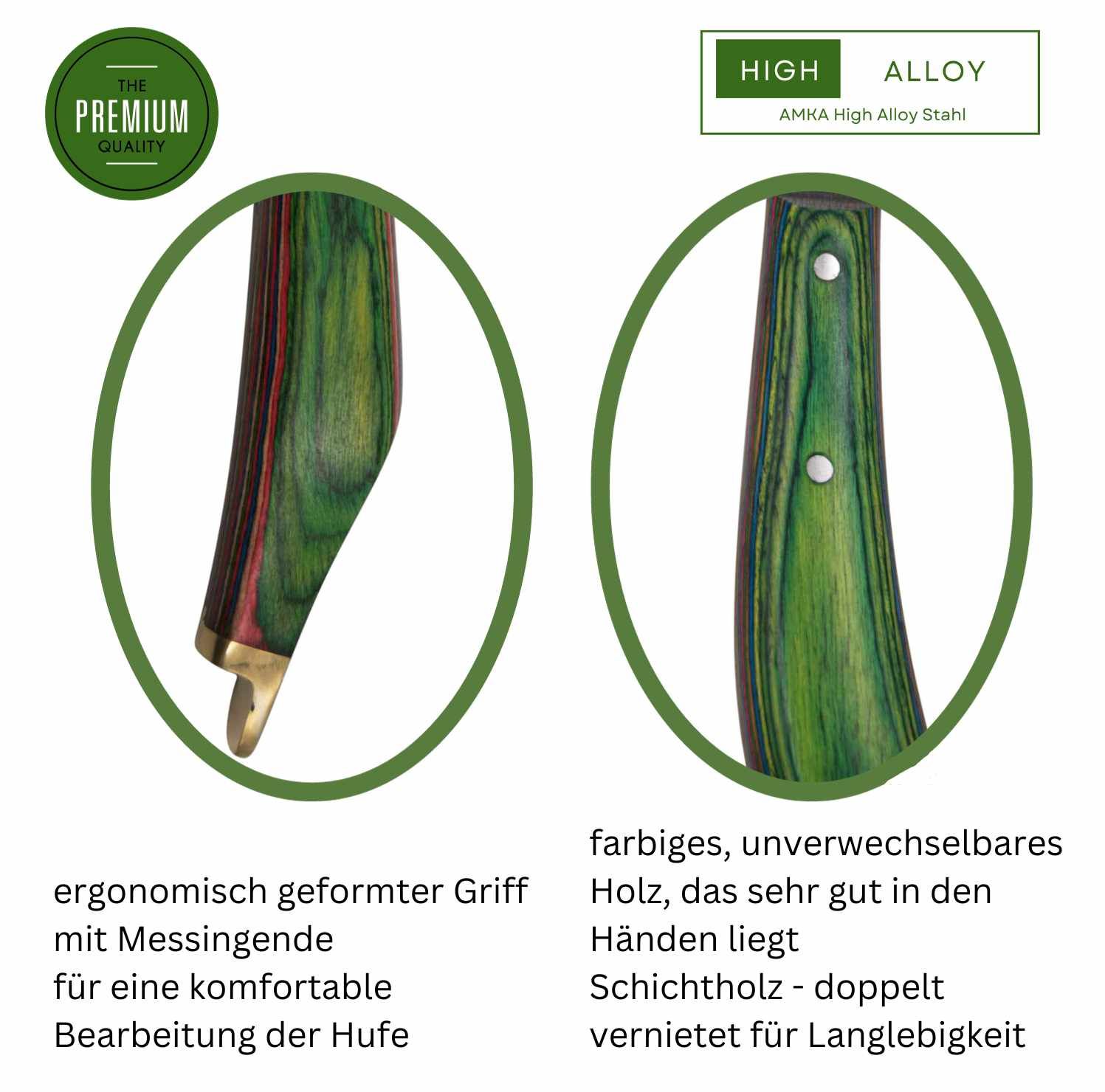 AMKA PRO HAS Hufmesser HighAMKA PRO