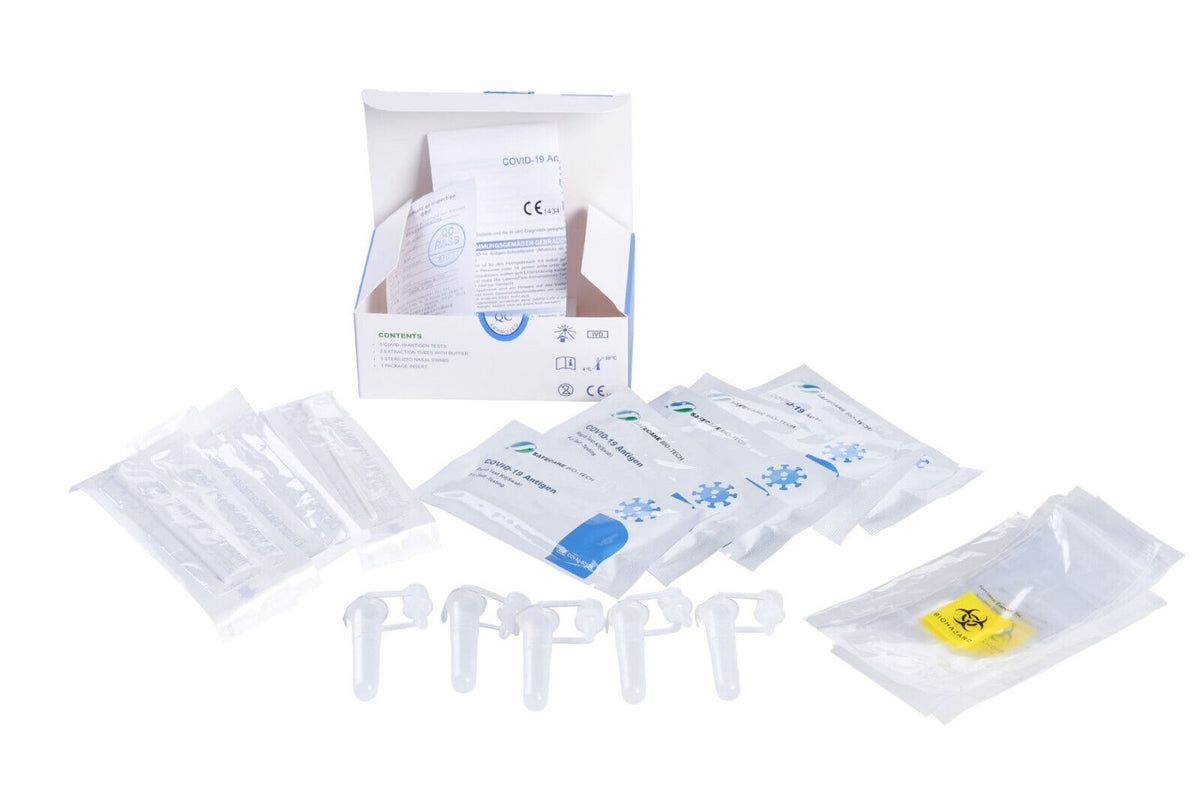 Safecare Bio-Tech Covid-19 Laien Nasal - Schnelltest mit CE 1434