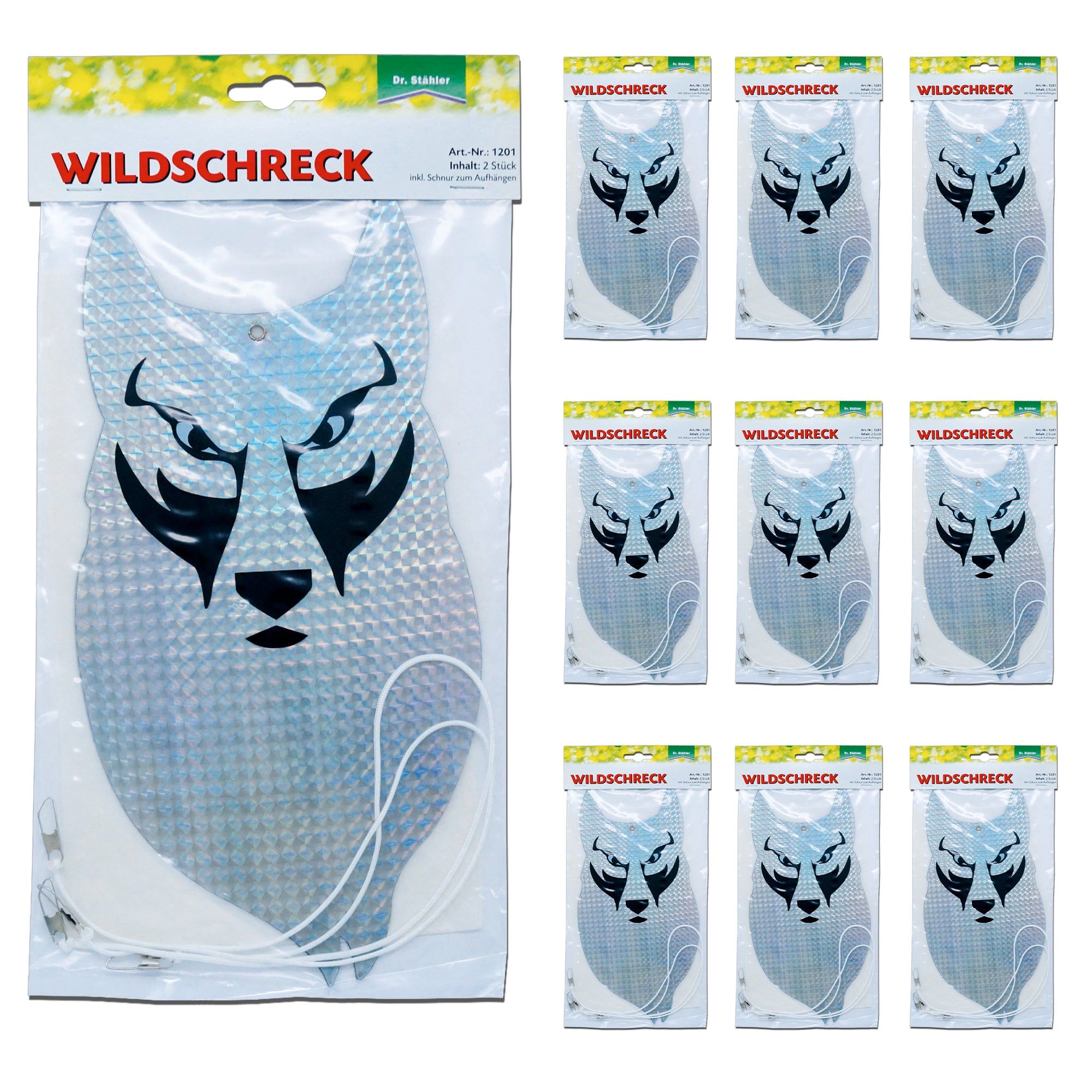 SILBERKRAFT Dekorativer Wildschreck