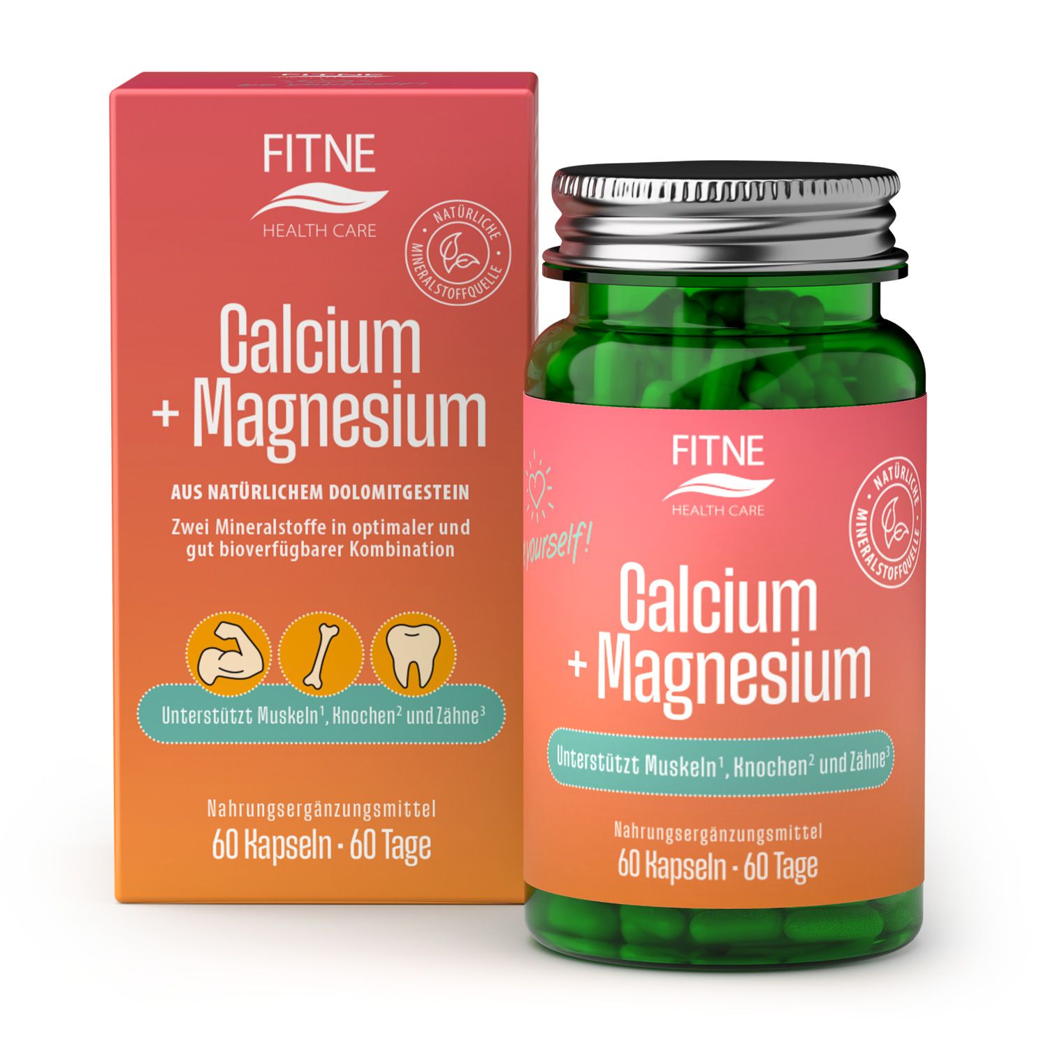 FITNE Calcium + Magnesium Kapseln