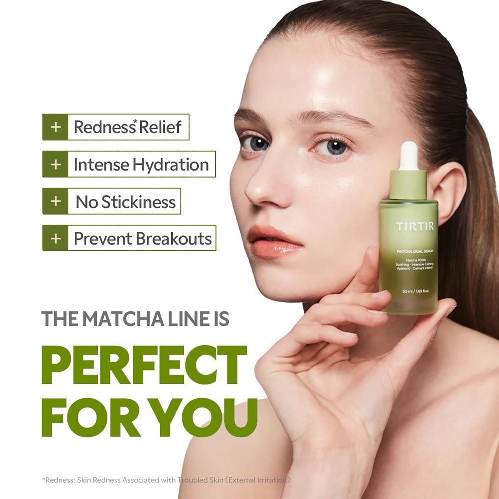 TIRTIR Matcha Dual Serum – beruhigendes Serum mit Matcha