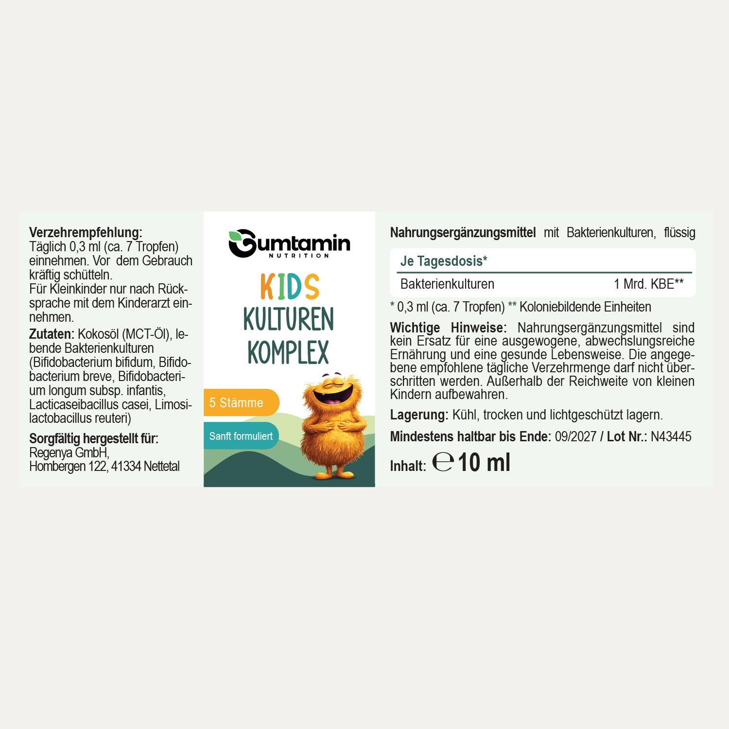 Gumtamin Kinder Kulturen Komplex