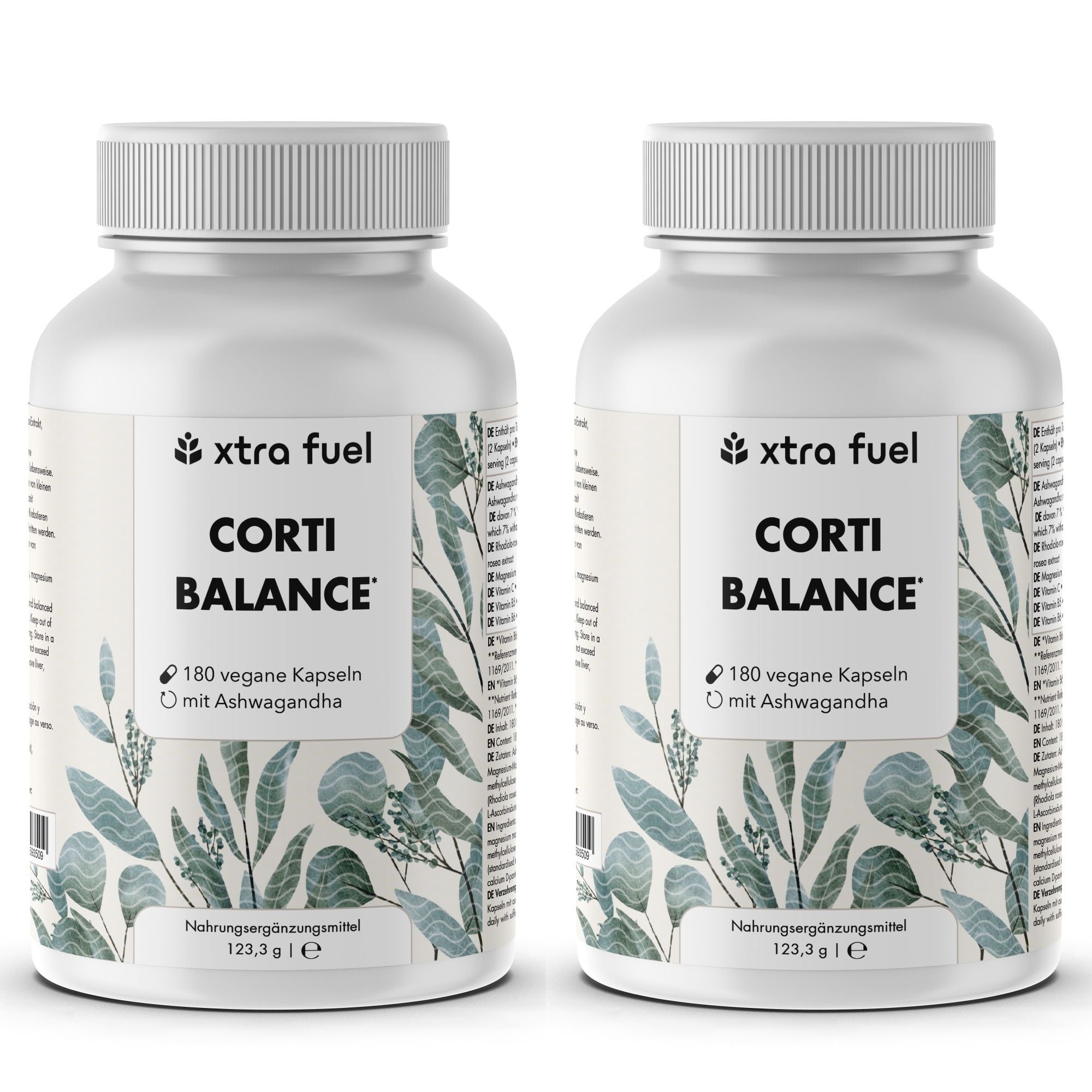 XTRA FUEL Corti Balance* - Nährstoffmix mit Ashwagandha (7 % Withanolide), Rhodiola & Vitamin B6