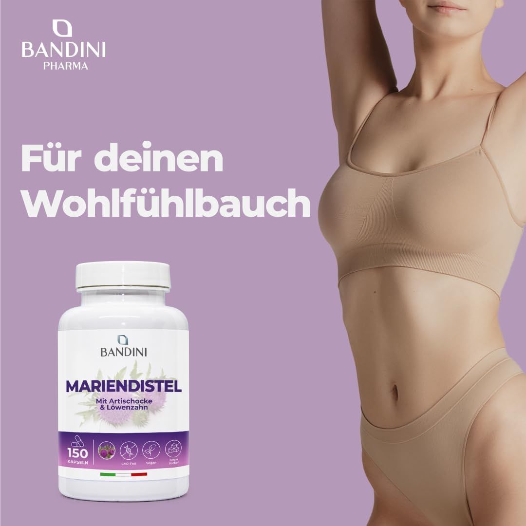Bandini Mariendistel Artischocke und Löwenzahn-Komplex Kapseln