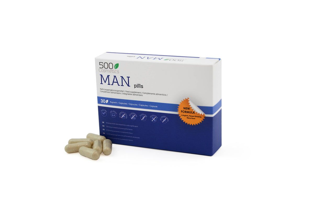 500Cosmetics Man Pills  zur Steigerung der Virilität