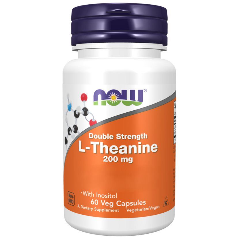 Now Foods, Double Strength L-Theanine, 200mg