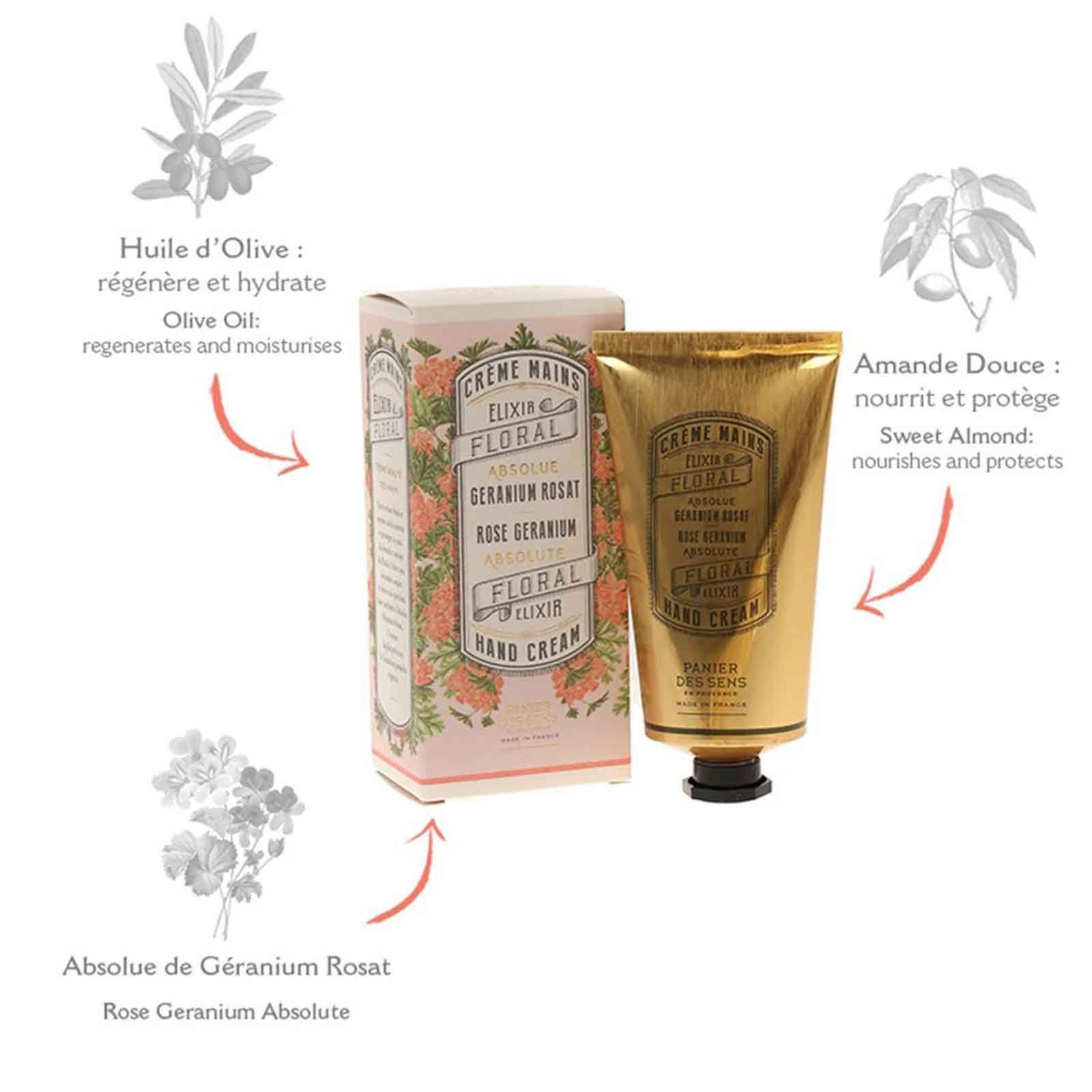 Handcreme Rosengeranie