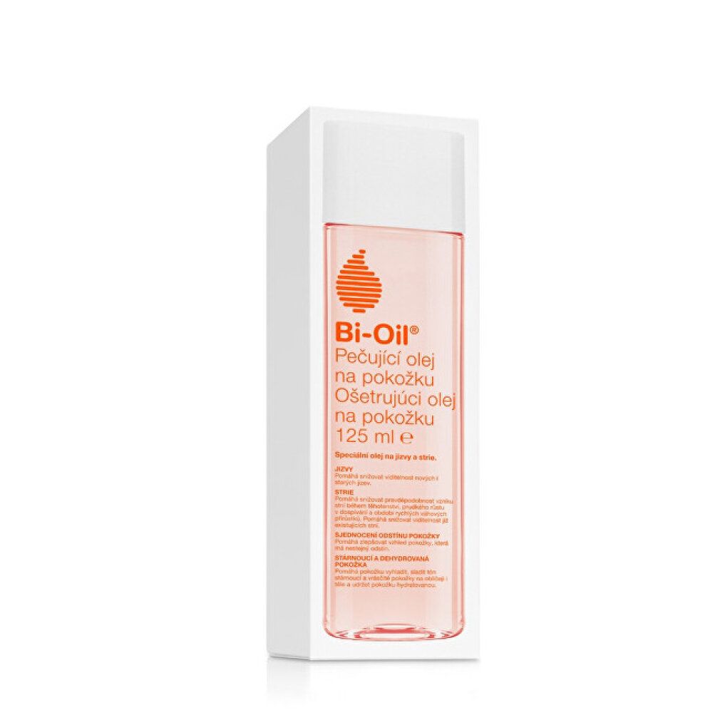 Bi-Oil Flasche mit 125 ml Pflegelotion.