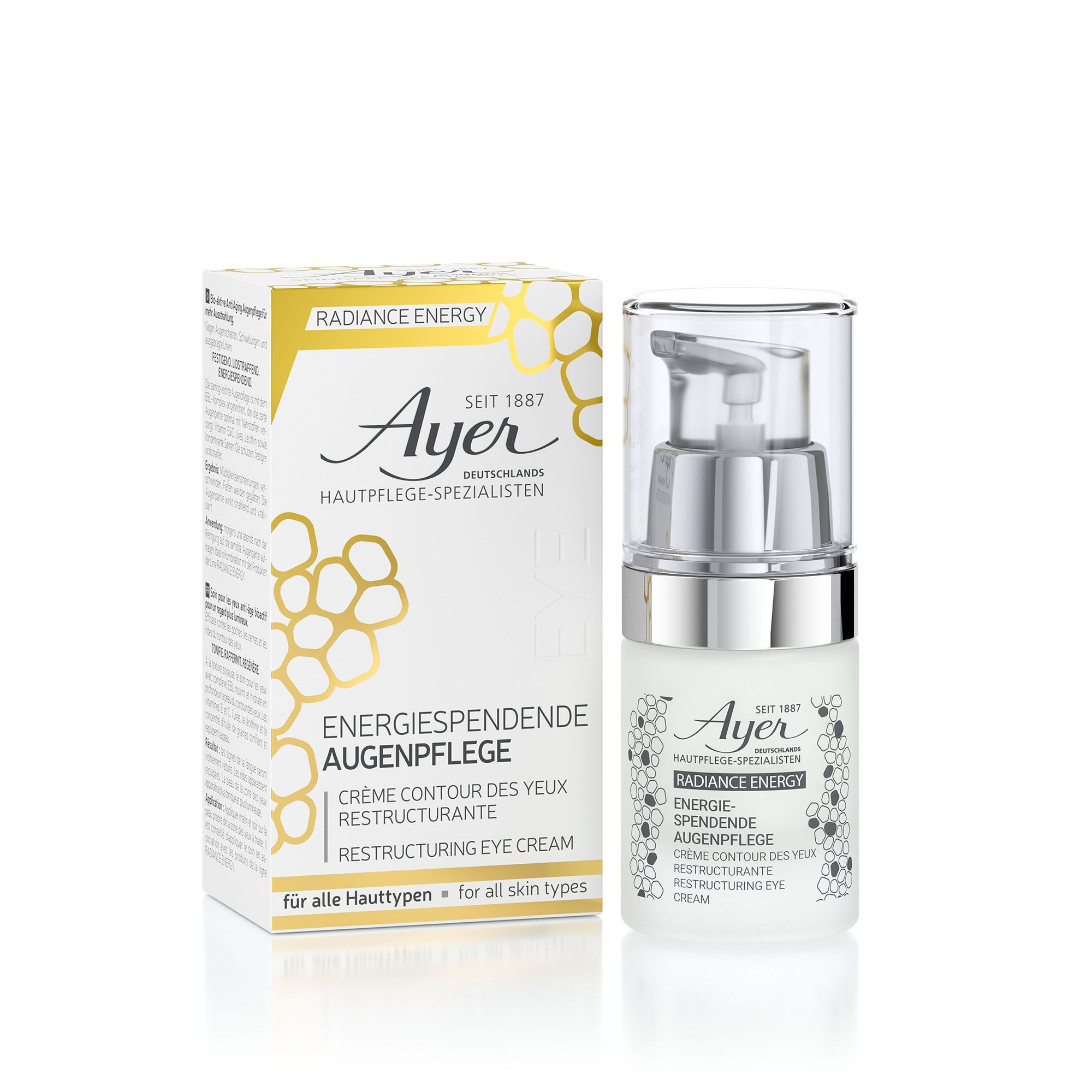 Ayer Harriet Hubbard Radiance Energy Energiespendende Augenpflege